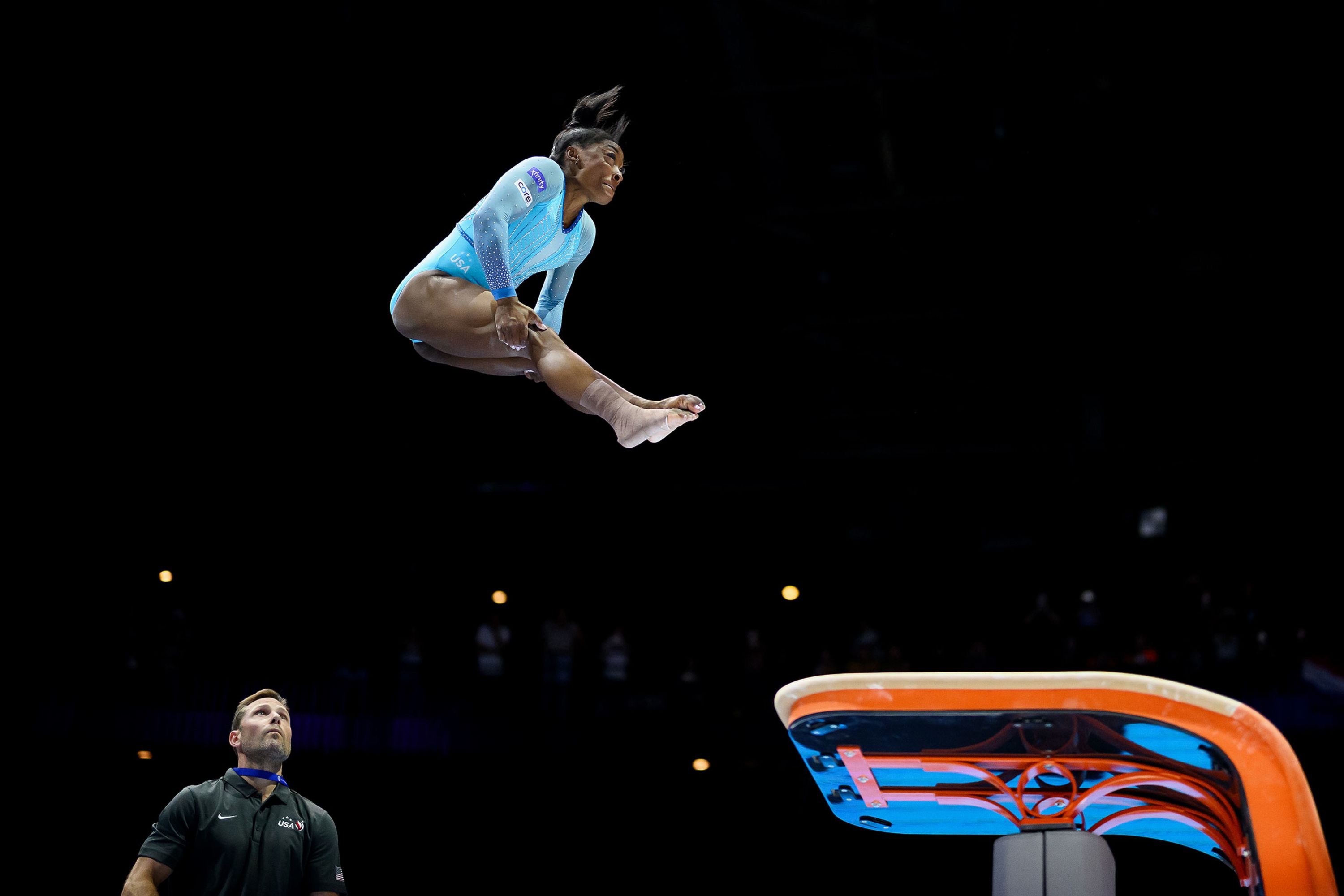 <a href="http://www.cnn.com/2019/10/11/sport/gallery/simone-biles/index.html">Simone Biles</a> is the most decorated gymnast in history, and the American superstar has a chance to add to her legacy in Paris. In 2016, she won Olympic gold in both the team and the individual all-around. But at the Tokyo Games five years later, <a href="https://www.cnn.com/2021/07/28/sport/simone-biles-gymnastics-tokyo-2020-mental-health-spt-intl/index.html">she withdrew because of “the twisties,”</a> a mental block where gymnasts lose track of their positioning midair. Biles took time off to prioritize her mental health, and she came back in 2023 <a href="https://www.cnn.com/2023/10/04/sport/simone-biles-team-usa-world-artistic-gymnastics-championships-spt-intl/index.html">to win a world title</a> and dazzle us with more of her signature moves.