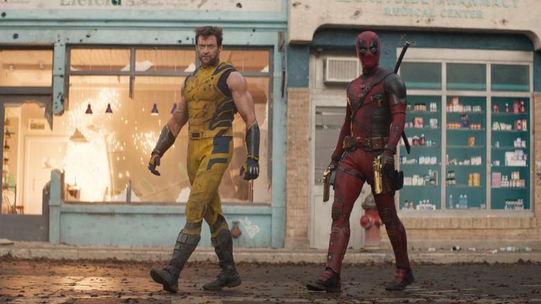 Hugh Jackman and Ryan Reynolds in "Deadpool & Wolverine."