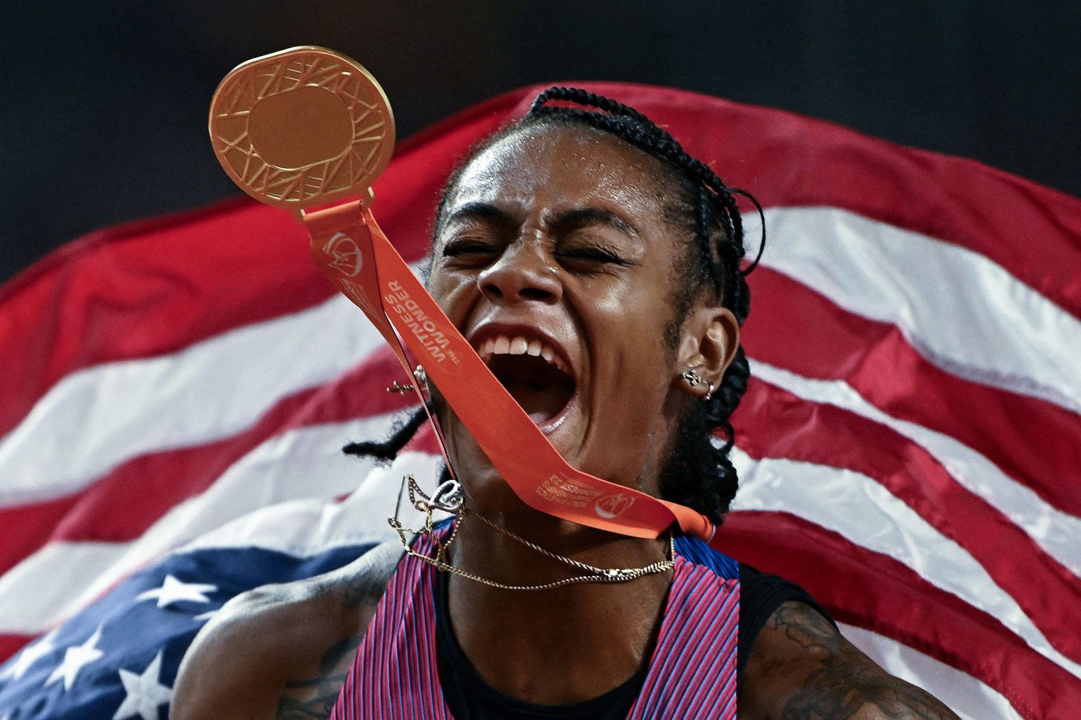 <strong>Sha’Carri Richardson (United States):</strong> At the US Olympic Trials three years ago, Richardson won the 100 meters but was banned from competing in Tokyo after testing positive for THC, a chemical found in marijuana. She’ll be one of the favorites in Paris after winning the world title last year and <a href="https://www.cnn.com/2024/06/23/sport/shacarri-richardson-qualifies-paris-olympics/index.html">running the fastest 100 time in the world this year</a> (10.71 seconds). She’ll also be competing in the 200 meters and the 4x100 relay.