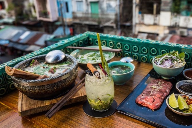 Number four on Time Out's list is Ho Chi Minh in Vietnam, with pho -- a warming noodle soup -- highlighted as the must-eat dish.