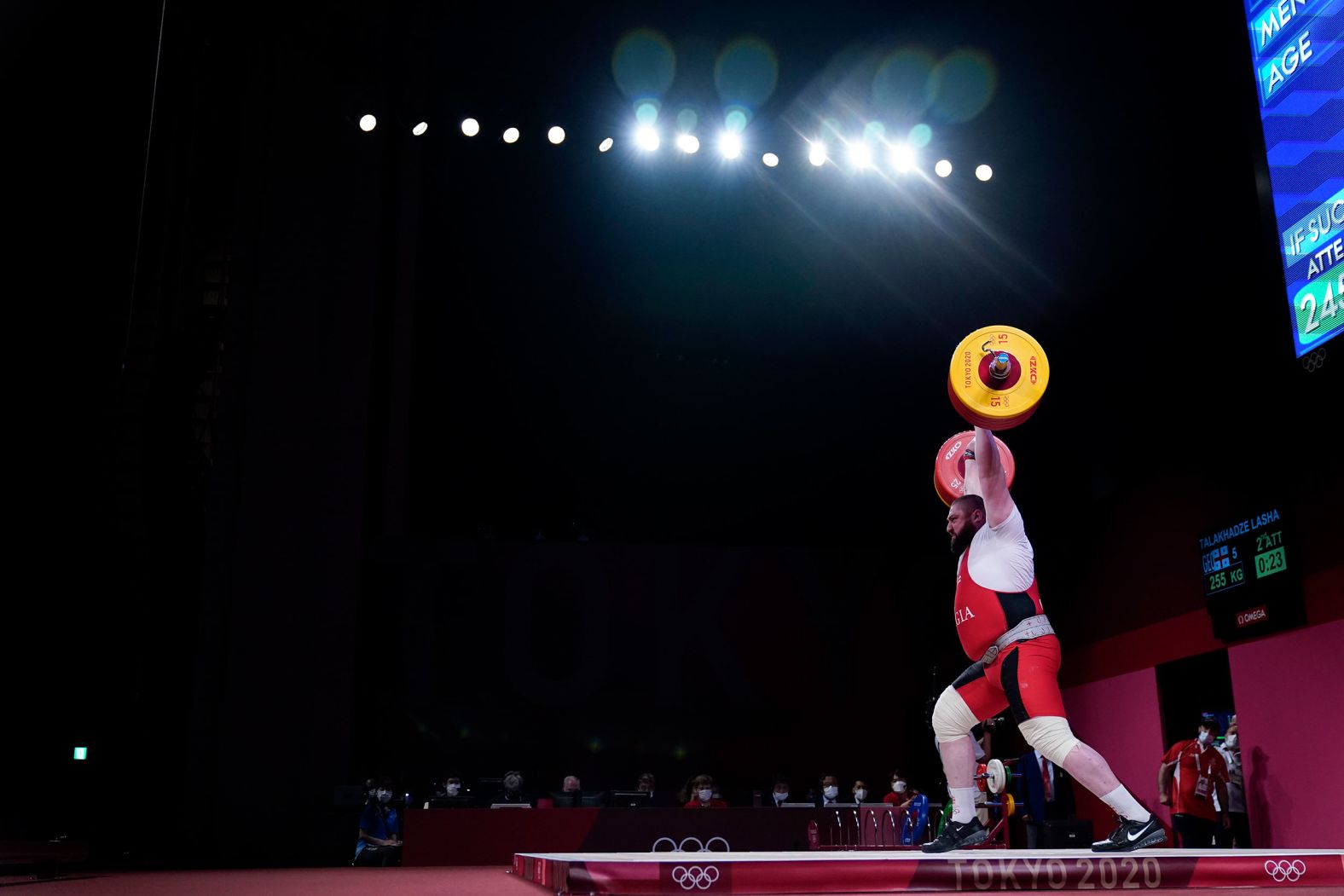 <strong>Lasha Talakhadze (Georgia):</strong> No weightlifter in history has put up numbers like Talakhadze, who holds world records in the snatch (225 kilograms/496 pounds) and the clean and jerk (267 kilograms/589 pounds). He set both of those records at the World Championships in 2021, just months after <a href="https://www.cnn.com/world/live-news/tokyo-2020-olympics-08-04-21-spt#h_b2d581282d1e9a09cad20a4e642accd7">setting Olympic records in Tokyo</a>. He will be looking for his third straight Olympic gold medal in Paris.