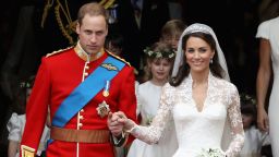 Getty Images photographer Chris Jackson talks to CNN about key images of Kate Middleton: "I was lucky enough to be positioned right outside the front of Westminster Abbey. I was seriously nervous. I had to get this picture. As they came out the front door, the crowd roared and I was just shooting away and you literally only had a matter of minutes, if that."