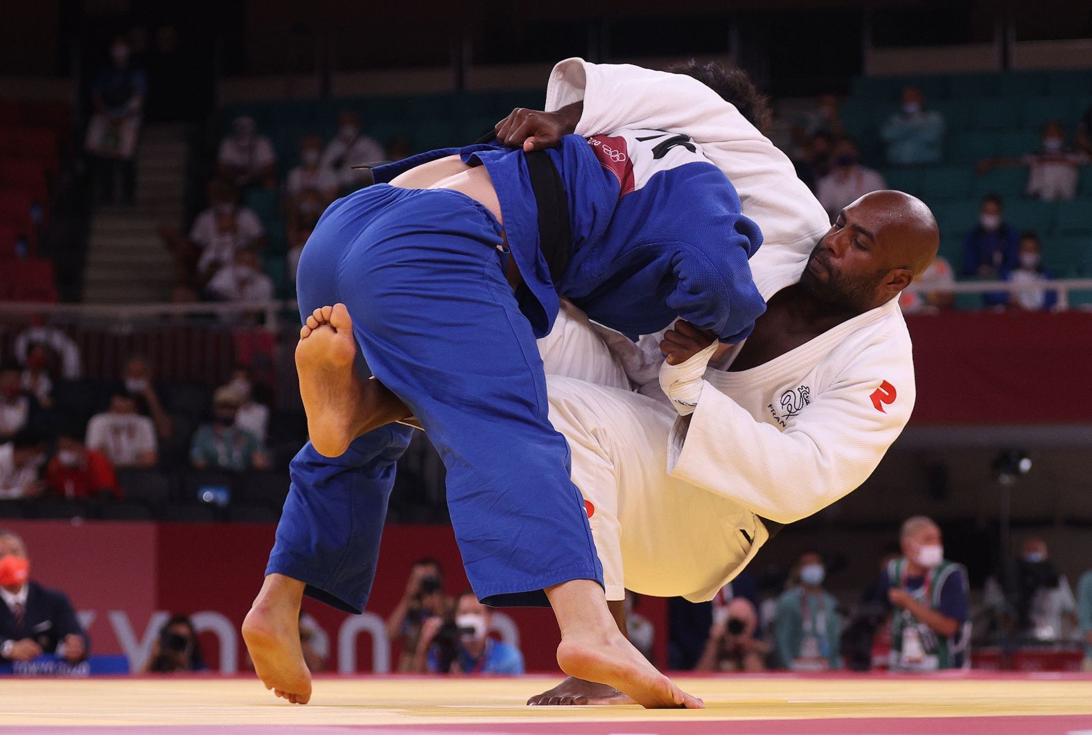 <strong>Teddy Riner (France):</strong> Few athletes have dominated their sport like Riner, the world champion judoka looking to win his record-breaking sixth Olympic medal. <a href="https://www.cnn.com/2017/08/21/sport/teddy-riner-2017-world-judo-championships/index.html">The 6-foot-8-inch “Teddy Bear”</a> will be competing in his home city of Paris. He has won three Olympic golds and two bronzes going back to 2008.