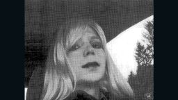 Bradley Manning in Drag 