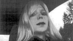 U.S. Army Private First Class Bradley Manning, the soldier convicted of giving classified state documents to WikiLeaks, is pictured dressed as a woman in this 2010 photograph obtained from court documents on August 14.