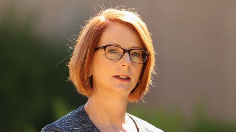 Australian Prime Minister Julia Gillard in March 2013