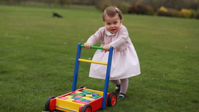 Kensington Palace released four photos of Princess Charlotte ahead of <a href="http://www.cnn.com/2016/05/01/europe/uk-princess-charlotte-photos/index.html" target="_blank">her first birthday</a> in May 2016.