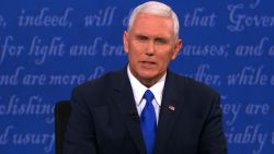 Mike Pence Vice Presidential Debate 03