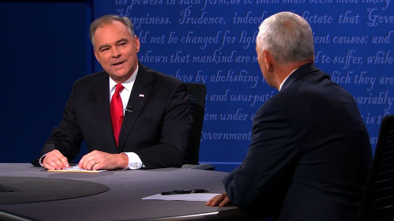 tim kaine vice presidential debate 03