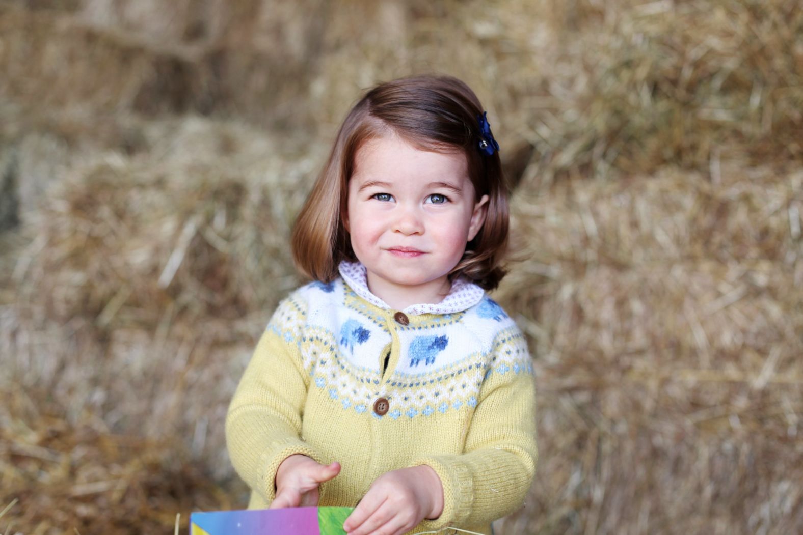 This photo of Charlotte was taken in April 2017 by her mother.