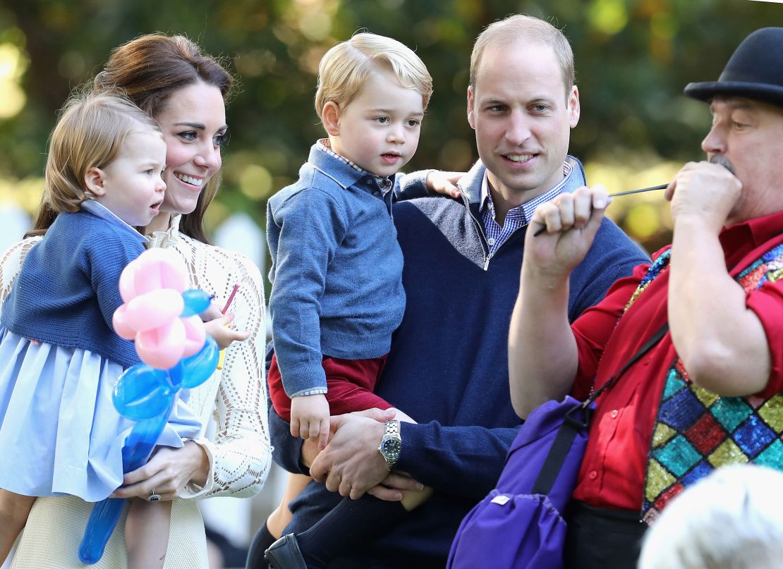 The family toured Canada last year. 