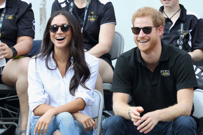 Markle attends the Invictus Games with <a href="http://www.cnn.com/2012/08/22/world/gallery/prince-harry-timeline/index.html" target="_blank">Prince Harry</a> in September 2017.