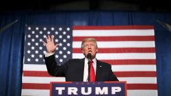 GOLDEN, CO - OCTOBER 29:  Republican presidential nominee Donald Trump addresses a campaign rally in the Rodeo Arena at the Jefferson County Fairgrounds October 29, 2016 in Golden, Colorado. The Federal Bureau of Investigation announced Friday it discovered emails pertinent to the closed investigation of Democratic presidential nominee Hillary Clinton's private email server and are looking to see if they improperly contained classified information. Trump said "I think it's the biggest story since Watergate."  (Photo by Chip Somodevilla/Getty Images)