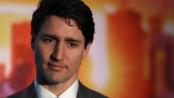 SAN FRANCISCO, CA - FEBRUARY 08:  Canada Prime Minister Justin Trudeau looks on before speaking to members of the media during a visit to AppDirect on February 8, 2018 in San Francisco, California. Trudeau is visiting several cities in the U.S.  (Photo by Justin Sullivan/Getty Images)