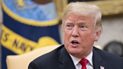 US President Donald Trump speaks during a meeting with Sebastian Pinera, Chile's president, not pictured, in the Oval Office of the White House in Washington, DC on Friday, Sept. 28, 2018. Trump said he would defer to Senate Judiciary Committee Chairman Chuck Grassley on whether to open an FBI investigation into sexual assault allegations against Supreme Court nominee Brett Kavanaugh. 