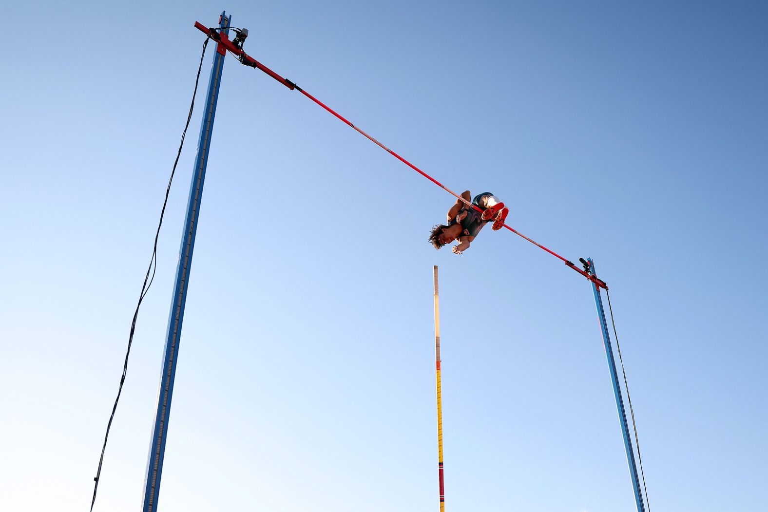 <strong>Armand “Mondo” Duplantis (Sweden): </strong><a href="https://www.cnn.com/2024/04/11/sport/mondo-duplantis-pole-vault-paris-olympics-spt-intl/index.html">Duplantis has dominated pole vault</a>, breaking the world record a staggering eight times. His latest record of 6.24 meters (20 feet, 5 inches), achieved in April, is eight centimeters higher than anyone else has managed in the history of the sport. He won his first Olympic gold three years ago in Tokyo.