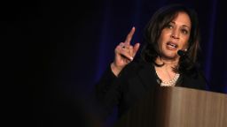 Democratic presidential hopeful U.S. Sen. Kamala Harris (D-CA) speaks during the San Francisco Black Newspaper's Anniversary Celebration on May 09, 2019 in San Francisco, California.  (Justin Sullivan/Getty Images)