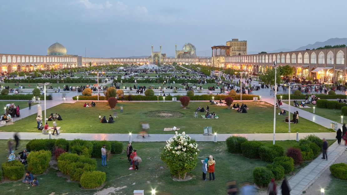 Meidan Emam, in the Iranian city of Esfahan. 