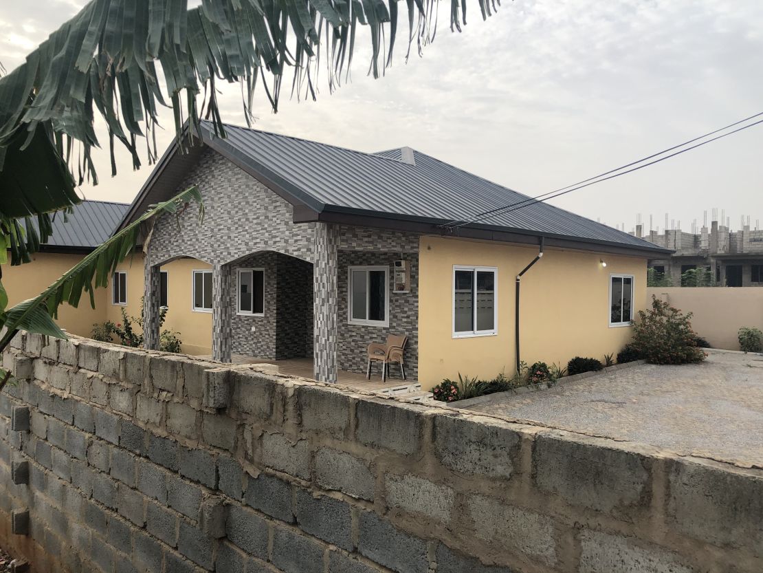 This building was used as the headquarters for Ghanaians posing as Americans and posting on social media.