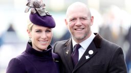 CHELTENHAM, UNITED KINGDOM - MARCH 13: (EMBARGOED FOR PUBLICATION IN UK NEWSPAPERS UNTIL 24 HOURS AFTER CREATE DATE AND TIME) Zara Tindall and Mike Tindall attend day 4 'Gold Cup Day' of the Cheltenham Festival 2020 at Cheltenham Racecourse on March 13, 2020 in Cheltenham, England. (Photo by Max Mumby/Indigo/Getty Images)