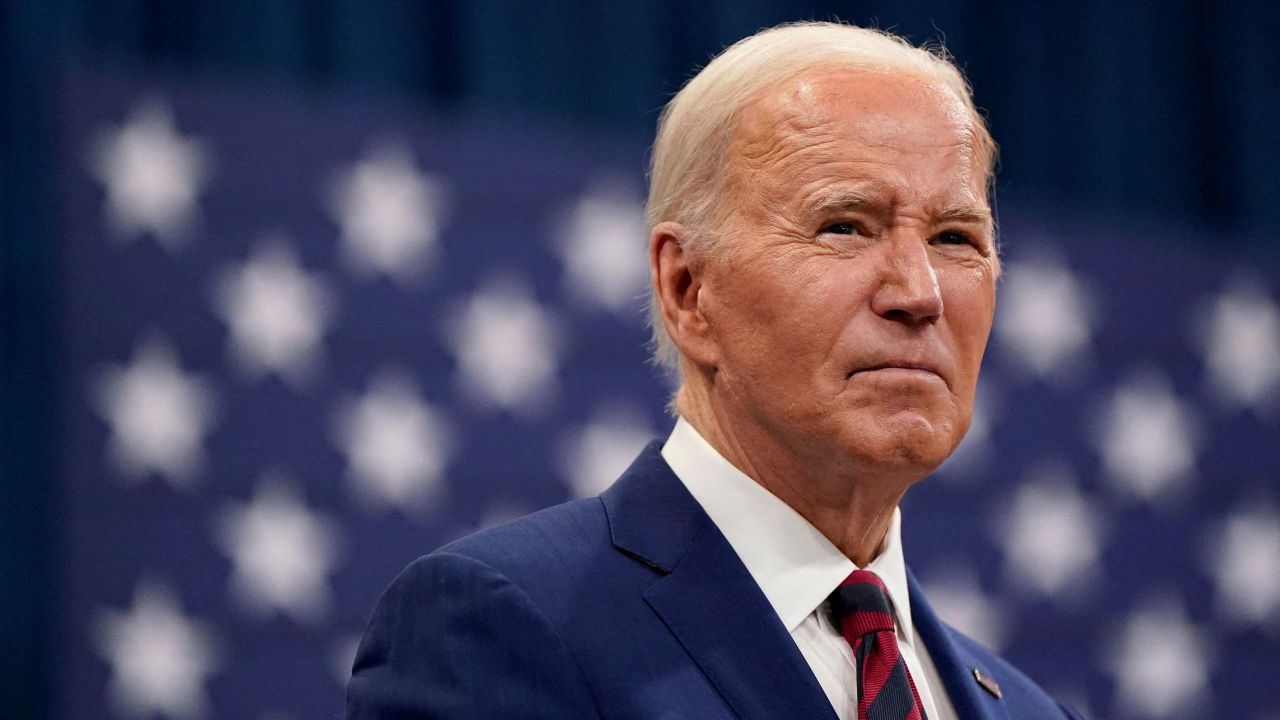 President Joe Biden in Raleigh, North Carolina, March 26, 2024.