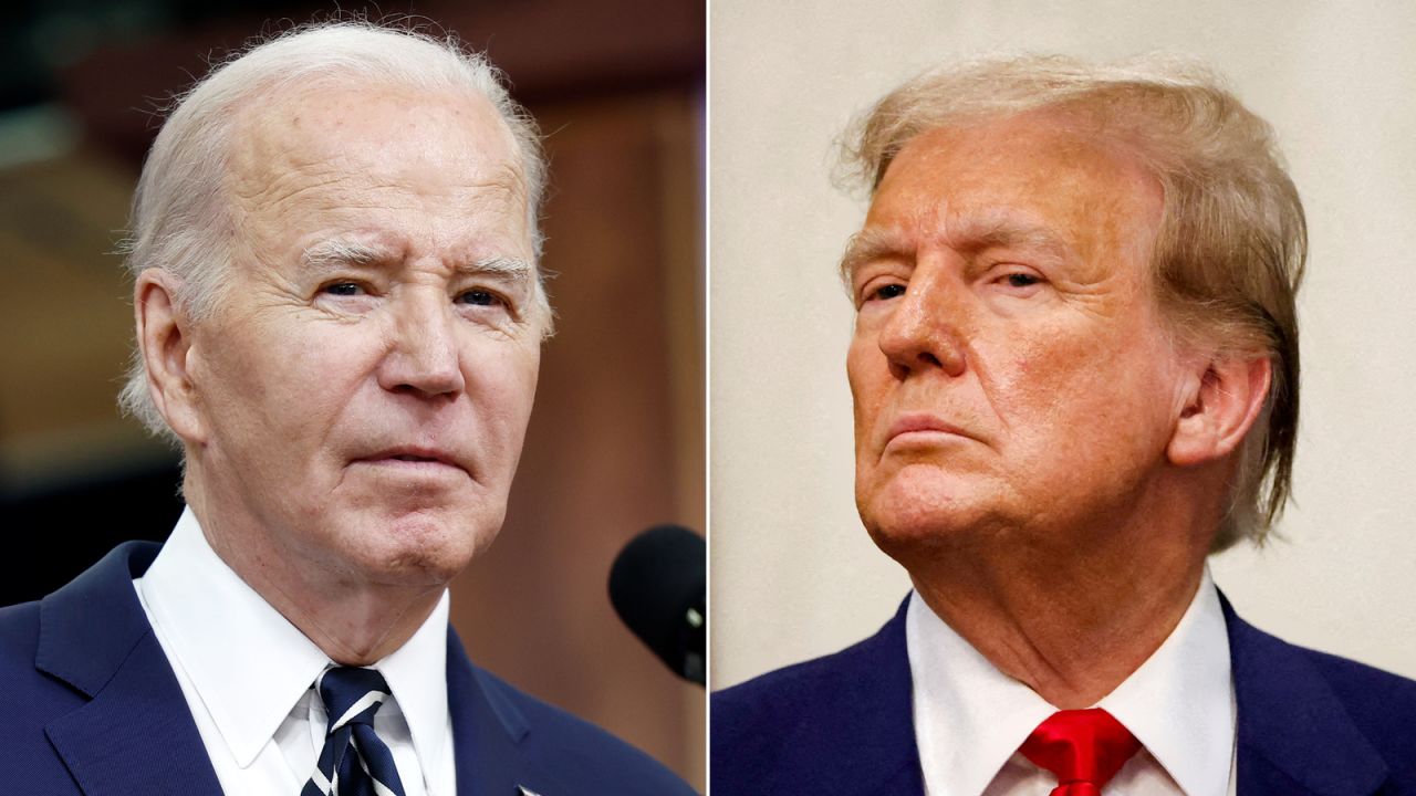 President Joe Biden and former President Donald Trump.