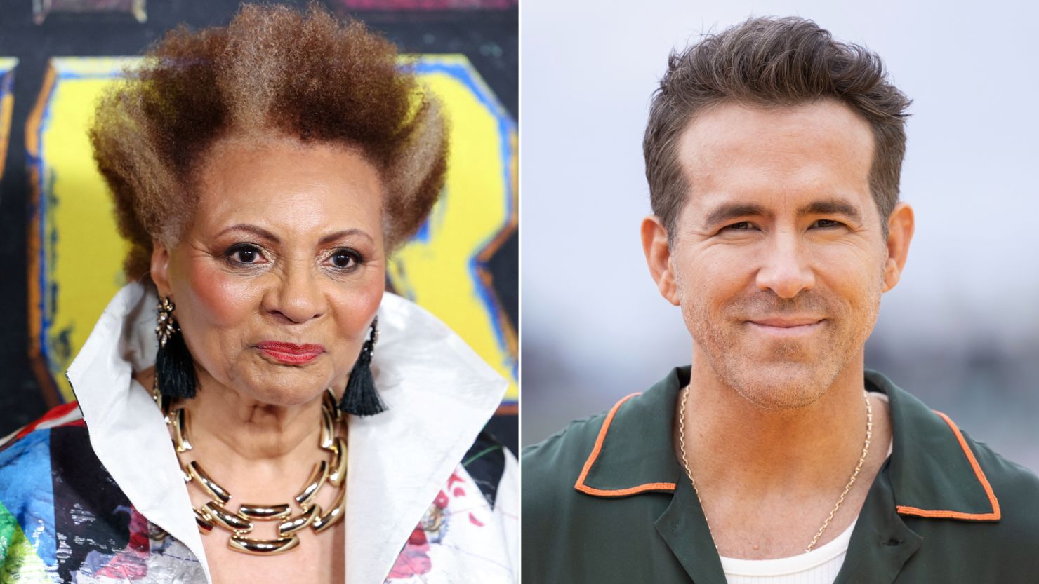 Leslie Uggams and Ryan Reynolds.