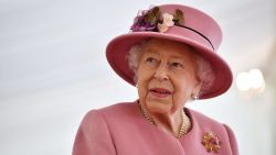 The Queen during a visit to the Defense Science and Technology Laboratory near Salisbury, UK.