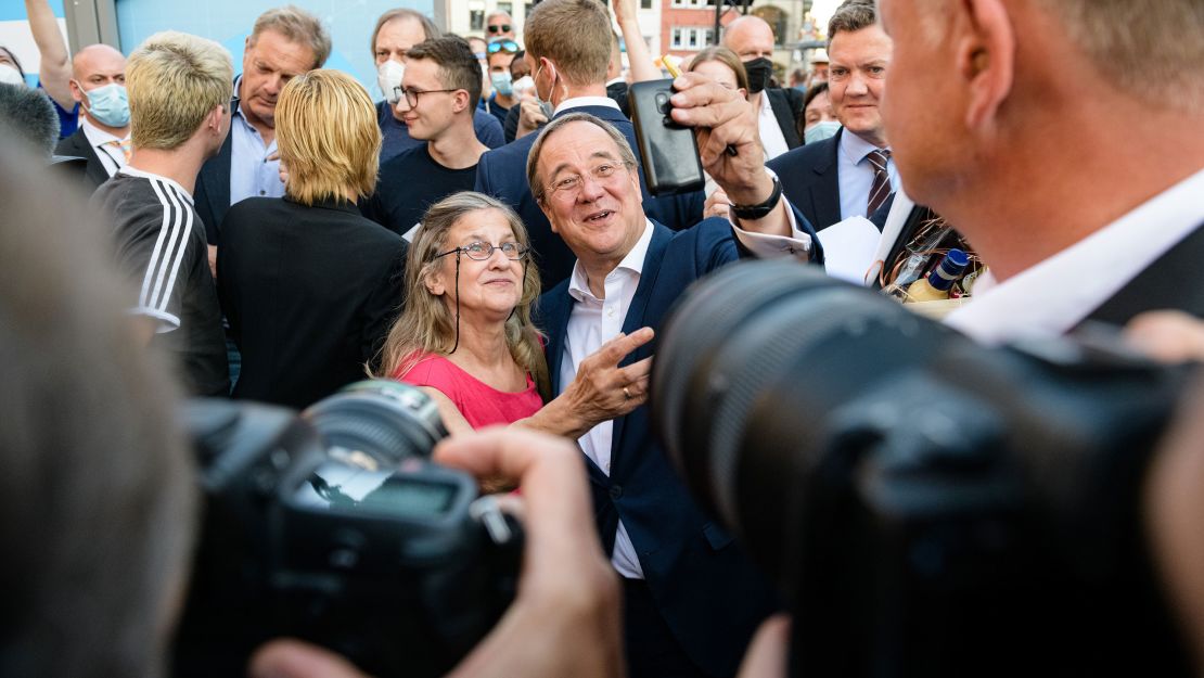 Laschet won a protracted leadership campaign to replace Merkel, but he is struggling to attract voters on the national stage.