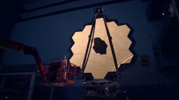 We have some of the most beautiful B-roll footage you've ever seen! Shown here, the James Webb Space Telescope primary mirror illuminated in a dark cleanroom.
 
https://www.flickr.com/photos/nasawebbtelescope/30999320066/in/album-72157629134274763/