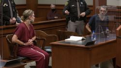 James Crumbley and Jennifer Crumbley appear in 52nd District Court for a probable cause conference in the case of the Oxford High School mass shooting December 14, 2021 in Rochester Hills, Michigan. James and Jennifer Crumbley, the parents of 15 year-old Ethan Crumbley who allegedly shot 10 of his schoolmates and 1 teacher at Oxford High School, killing 4 of them, each face 4 counts of involuntary manslaughter for their alleged role.