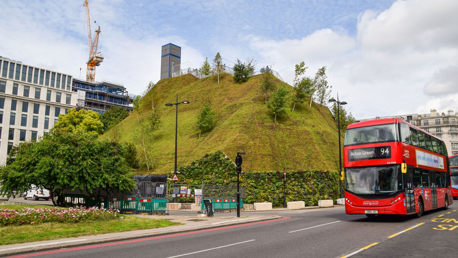 The $8 million Marble Arch Mound in London has not lived up to expectations since opening in July