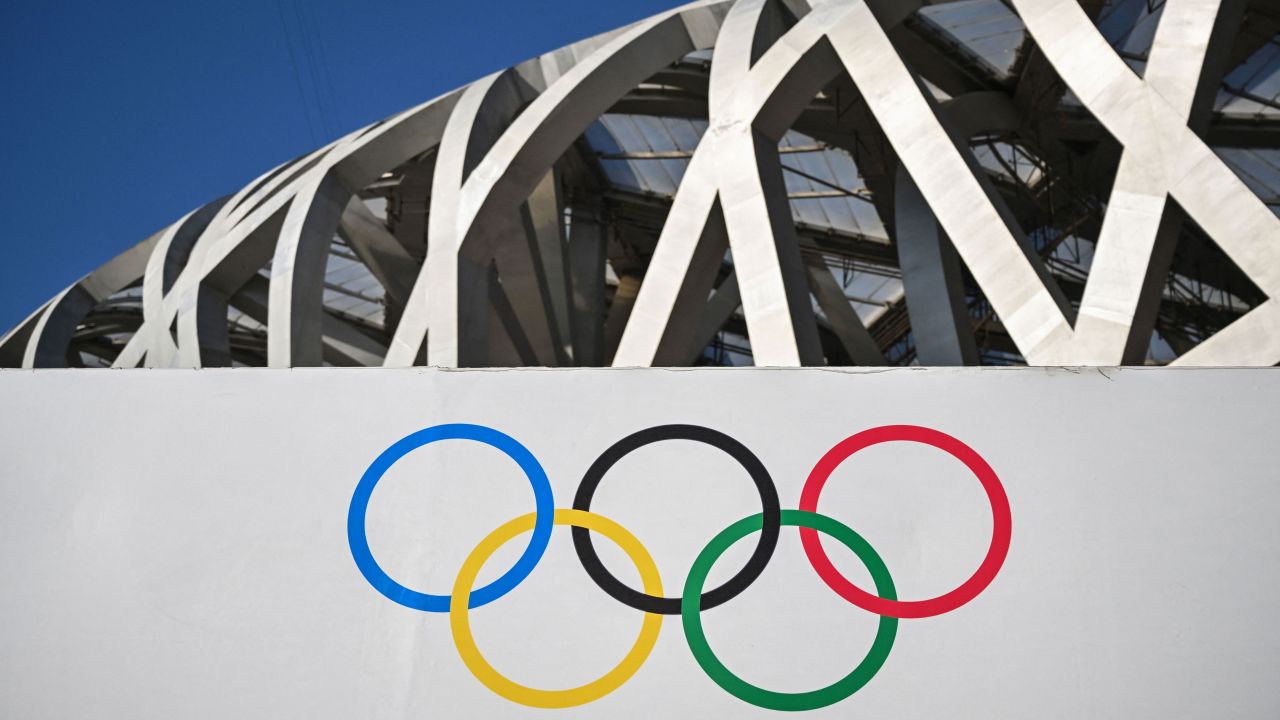 A general view shows the the National Stadium, known as the Bird's Nest, ahead of the opening ceremony of the Beijing 2022 Winter Olympic Games in Beijing on February 4, 2022. (Photo by Ben STANSALL / AFP) (Photo by BEN STANSALL/AFP via Getty Images)