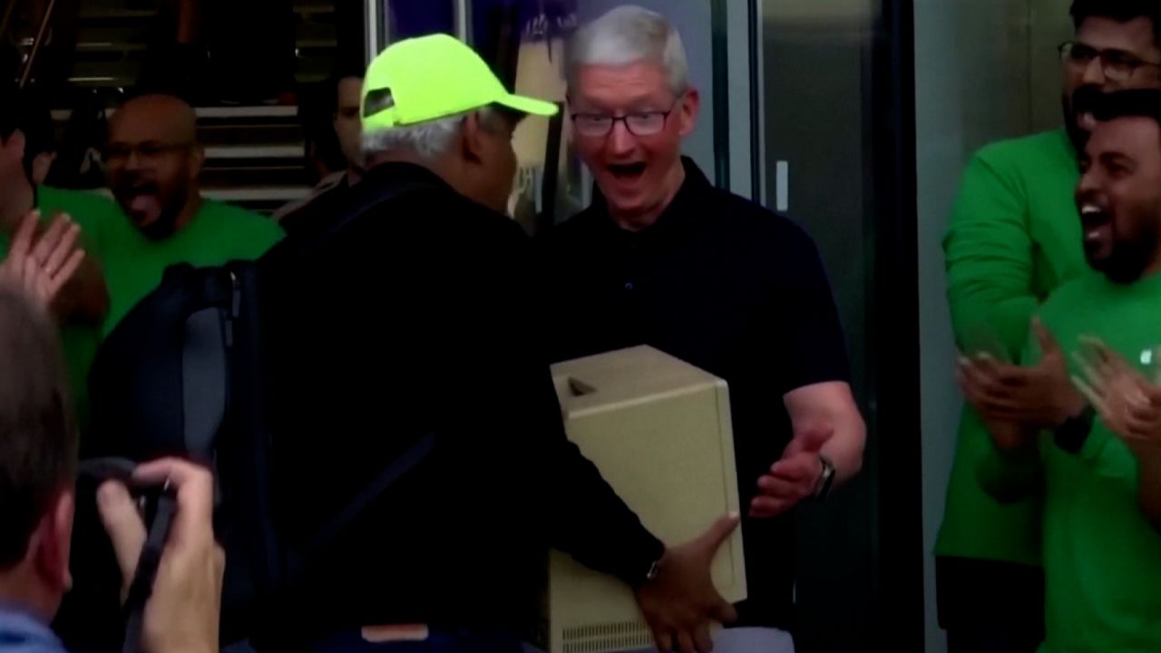 apple india tim cook