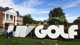 BEDMINSTER, NEW JERSEY - JULY 26: A general view of Trump National Golf Club during a practice round prior to the LIV Golf Invitational - Bedminster at Trump National Golf Club Bedminster on July 26, 2022 in Bedminster, New Jersey. (Photo by Mike Stobe/LIV Golf/via Getty Images)