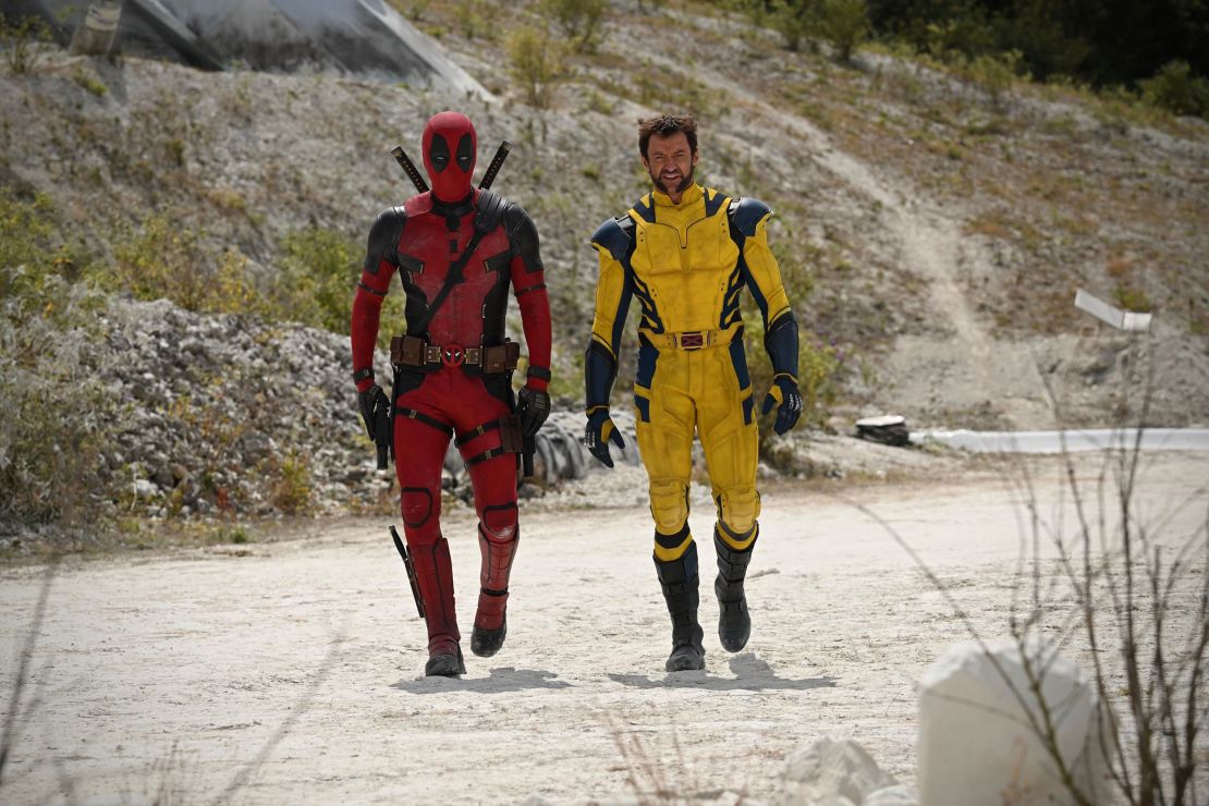 Ryan Reynolds and Hugh Jackman in "Deadpool & Wolverine"