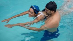 According to a Gallup survey, a third of American adults are afraid to put their heads underwater and half are afraid of going into the deep end of the pool.