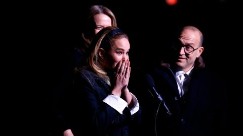 NEW YORK, NEW YORK - NOVEMBER 20: Jennifer Lawrence attends the Saks Fifth Avenue unveiling of their 2023 holiday windows on November 20, 2023 in New York City. (Photo by John Lamparski/Getty Images)