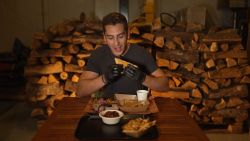 Food vlogger Alex Augusti, also known as Just Food DXB.