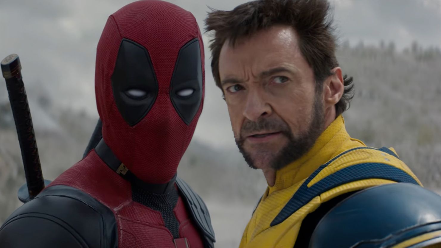 Ryan Reynolds and Hugh Jackman reunite in Marvel's "Deadpool & Wolverine."