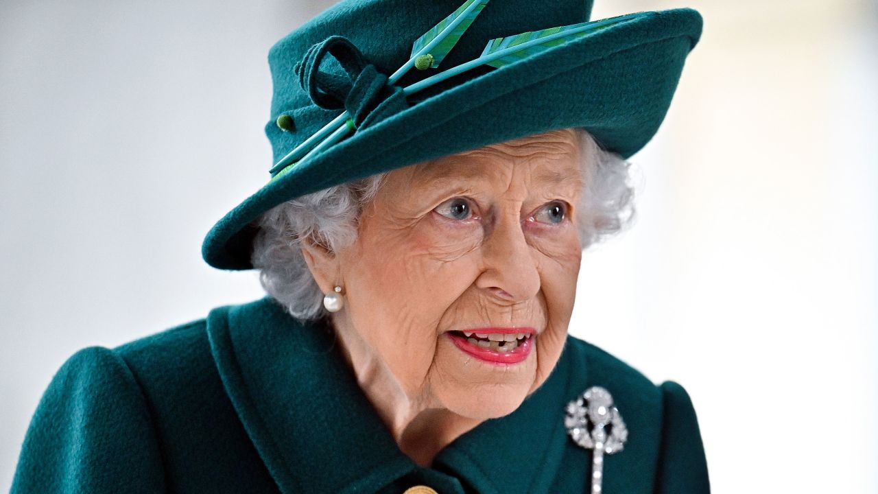 Queen Elizabeth II is seen in October 2021.