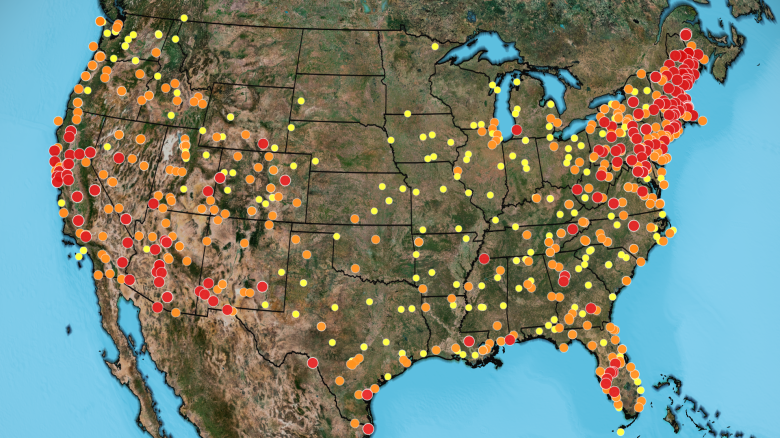 CNN Digital SUMMER 2024 TEMPERATURE RANKING MAP CSV test no label 071624.png