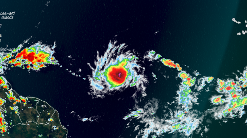 The hurricane season's second tropical system formed Friday afternoon in the Atlantic east of the Lesser Antilles.