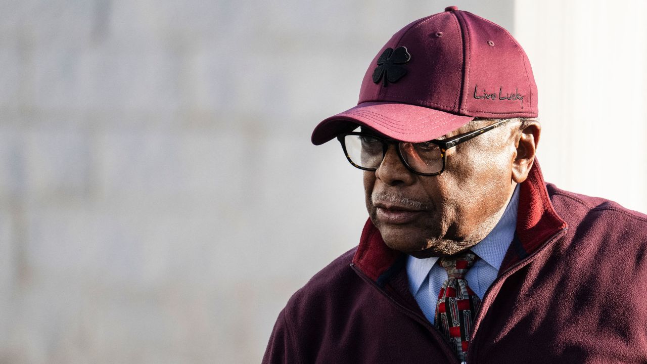 Rep. James Clyburn at South Carolina State University during a campaign event in Orangeburg, South Carolina, on February 2.