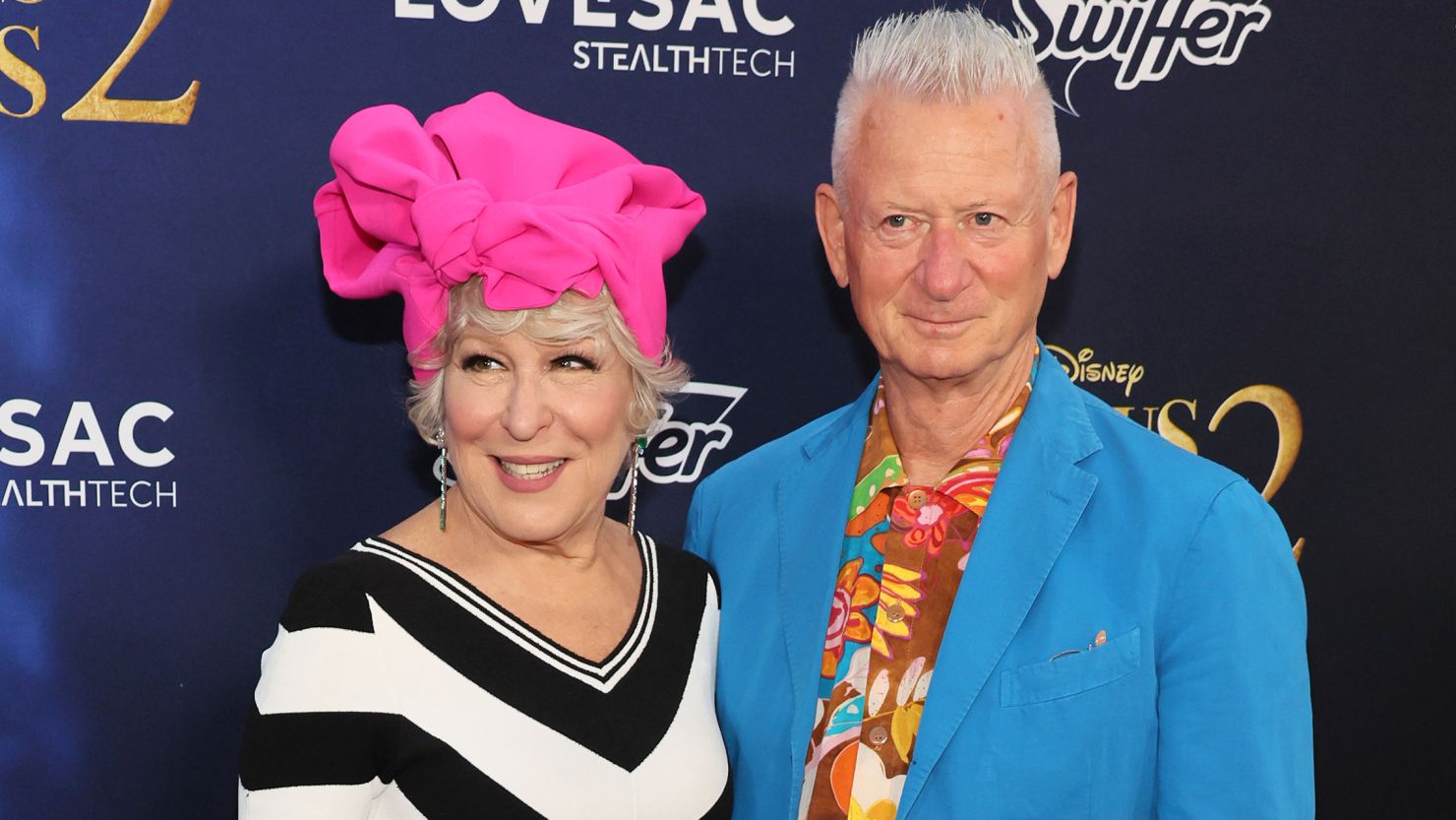 Bette Midler and Martin von Haselberg in 2022.