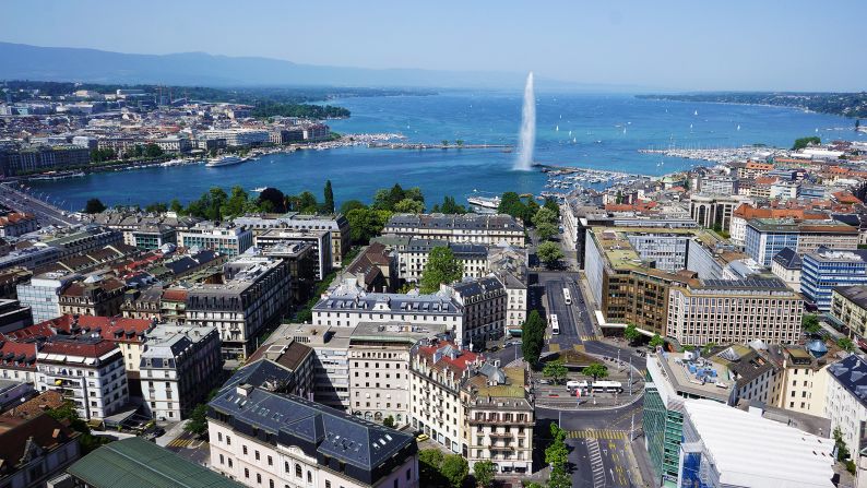 <strong>4. Geneva, Switzerland: </strong>Geneva was listed in fourth place on the annual report, which ranks 226 cities based on the comparative cost of over 200 items in each location, including transportation, food, clothing, household goods and entertainment.