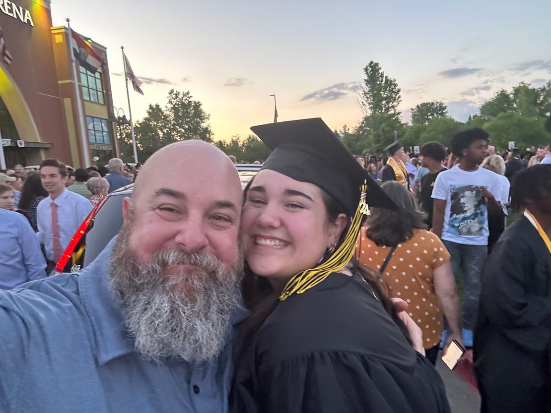 Carpenter describes his daughter's high school graduation in May in Lee's Summit as "one of the best days of my life."