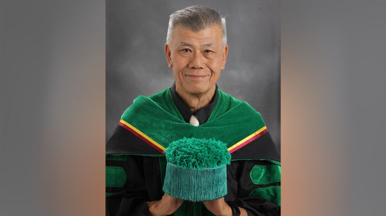 At 70 years old, Toh Hong Keng graduated from medical school from Southwestern University PHINMA in Cebu, Philippines in July 2024.