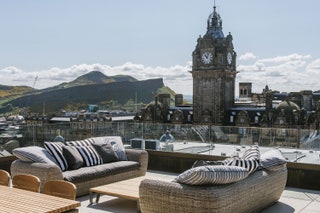 Roof Garden at The Edinburgh Grand