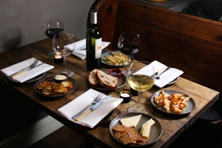 BEST FOR BIODYNAMIC WINES WITH SMALLPLATES      Set up by the duo behind Shoreditchs Jago this small wine bar which...